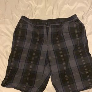 Men’s Calvin Klein plaid shorts